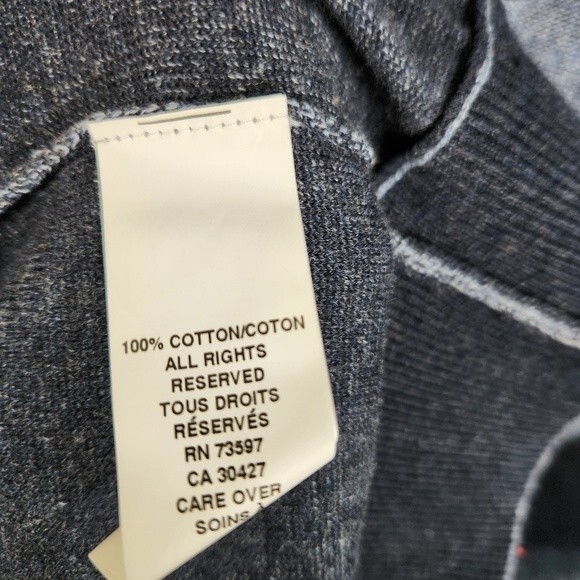 Raffi Mens 2-in-1 Reversible Long Sleeve Henley Shirt Size Large - Picture 8 of 13